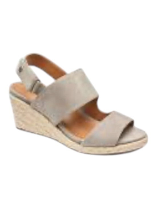 Vionic Shoes - Vionic Coastal Grandma Boho-Chic Orthopedic Brooke Dark Taupe Sandal, Size 10W